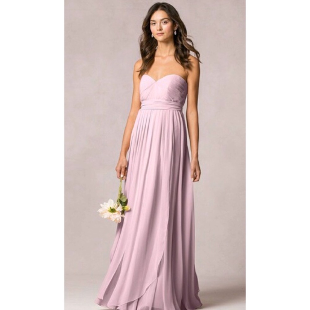 Jenny Yoo Mira Convertible Chiffon Gown